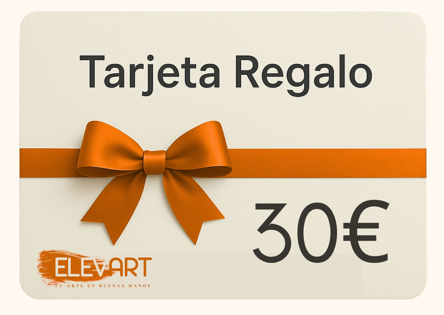 Tajeta Regalo Lienzos Elevart