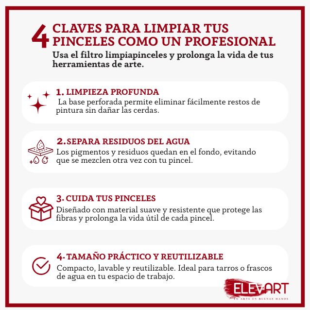 Pack Doble Filtros Limpia-Pinceles