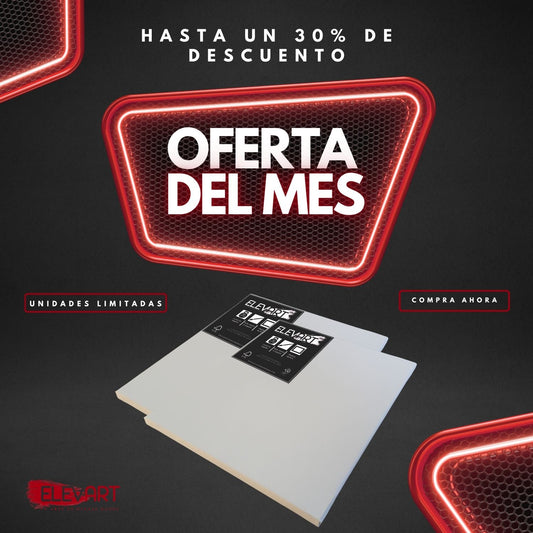 [Hasta fin de existencias] Pack de 2 Lienzos de 100x70cm en bastidor de 47x16mm + refuerzo central + lienzo lino belga |30%Dto|