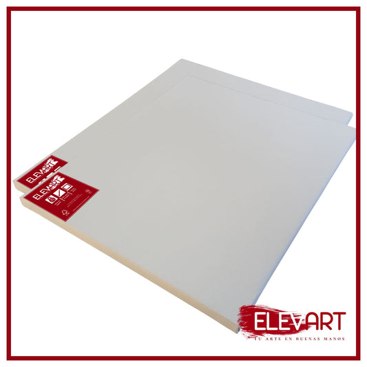 Pack de 2 Lienzos de 116x89cm Forma Figura 50 + Refuerzo Central