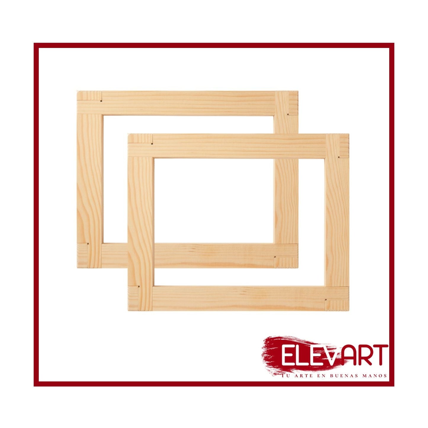 Pack de 2 Bastidores de 73x60cm Forma Figura 20