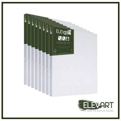 |Oferta Del Mes| Pack de  lienzos 50x40cm en 47x16mm |Algodón 350gr/m2| Unidades Limitadas